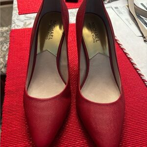 Michael Kors Scarlet Red Pointed Heels